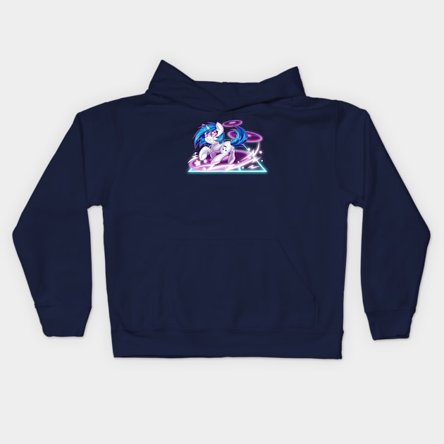 Spin that Beat Kids Hoodie by LeekFish